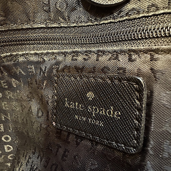 Kate Spade black leather handbag - Picture 12 of 16